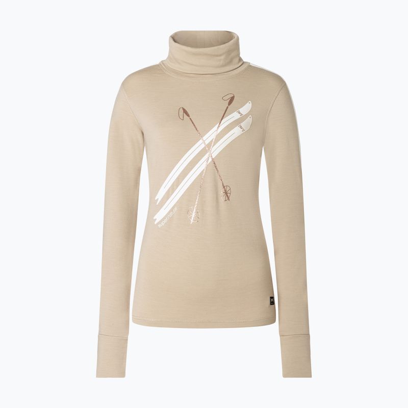 Pulover pentru femei Super.Natural KryTeeede Ski Roll Neck pepper/white/mountain trail gl/white 4