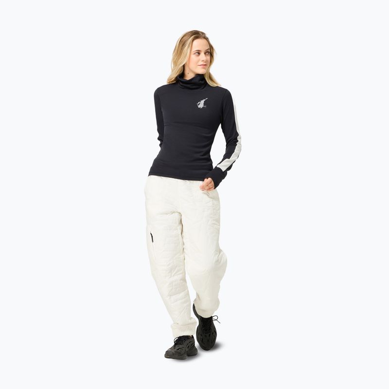 Pulover pentru femei super.natural Bunny Roll Neck jet black/f.white/various/eucalyptus gl 2