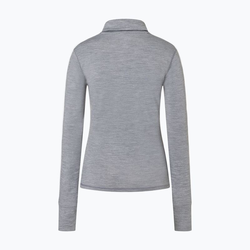 Pulover pentru femei Super.Natural Freeride Roll Neck cashmere grey melange / f. white / f. white 5