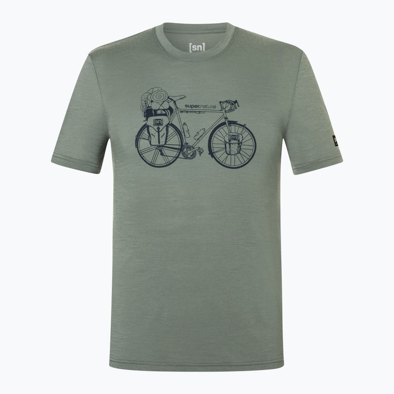 Tricou pentru bărbați Super.Natural Wander Wheel Tee eucalyptus/blueberry 4