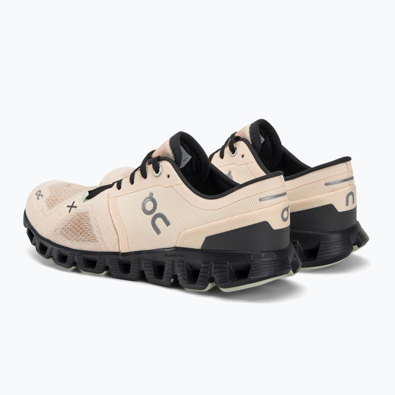 Pantofi de alergare pentru femei On Cloud X 3 bej 6098694 5