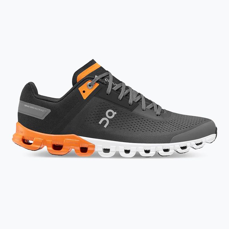 Pantofi de alergare ON Cloudflow pentru bărbați negru/gri 3598398 10