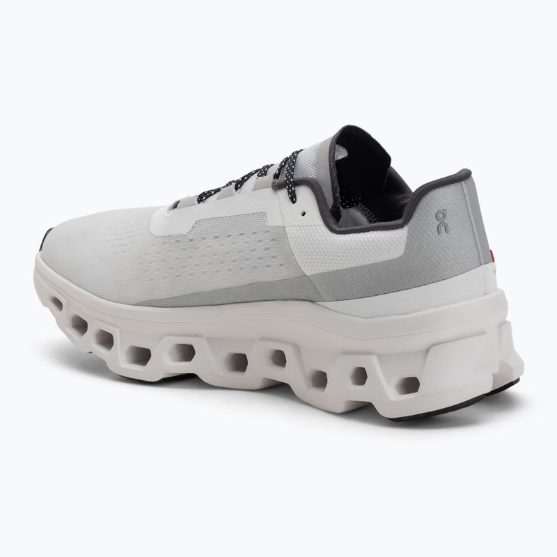 Încălțăminte de alergat pentru bărbați On Cloudmonster allwhite 3