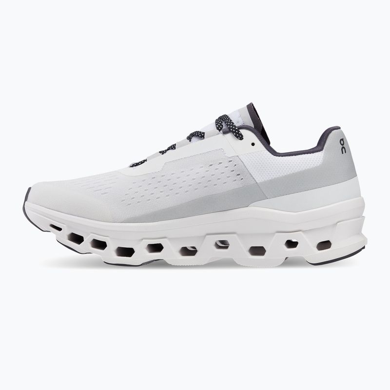 Încălțăminte de alergat pentru bărbați On Running Cloudmonster allwhite 3