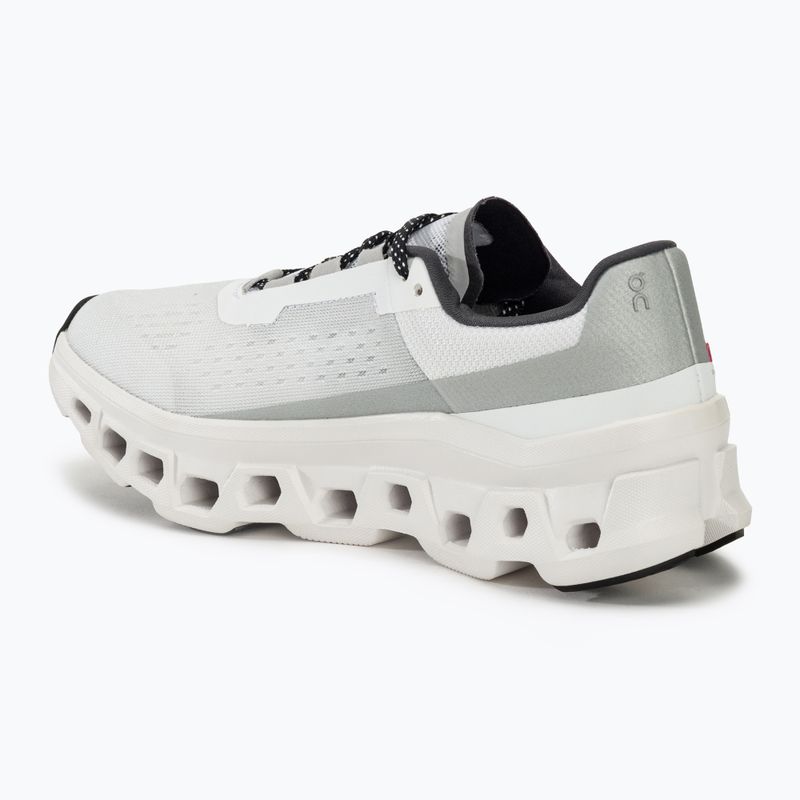 Încălțăminte de alergat pentru femei On Cloudmonster allwhite 3