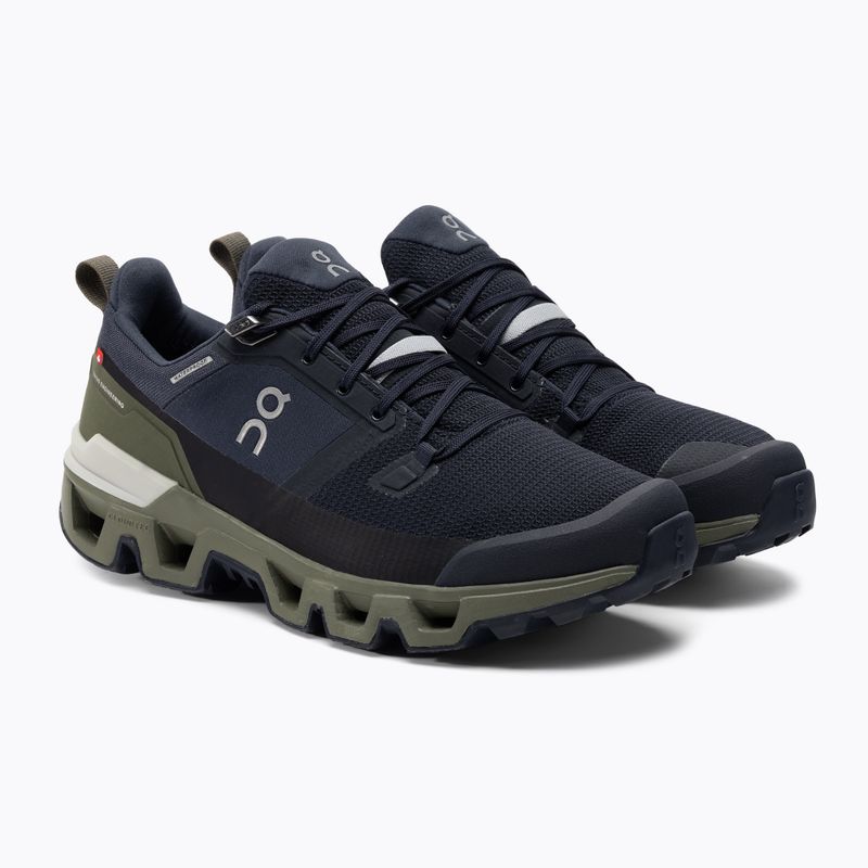 Cizme de trekking pentru bărbați On Cloudwander Waterproof negru 7398604 4
