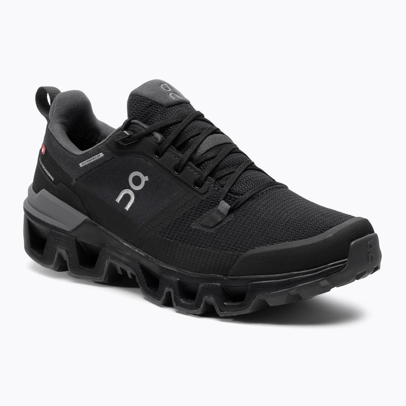 Cizme de trekking pentru femei On Cloudwander Waterproof negru 7398602