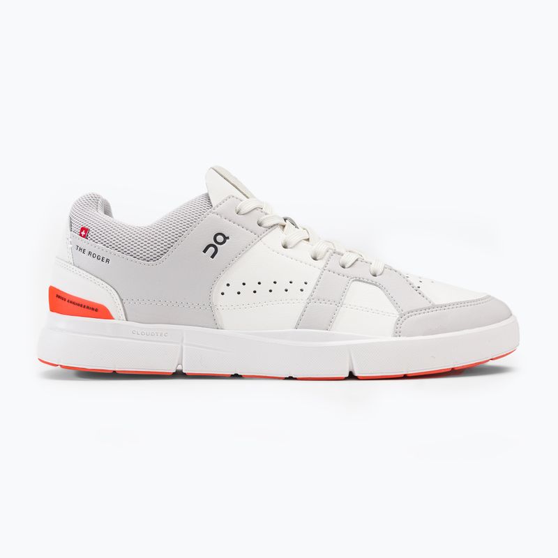 Pantofi de sport pentru bărbați ON The Roger Clubhouse Frost/Flame alb 4898507 2