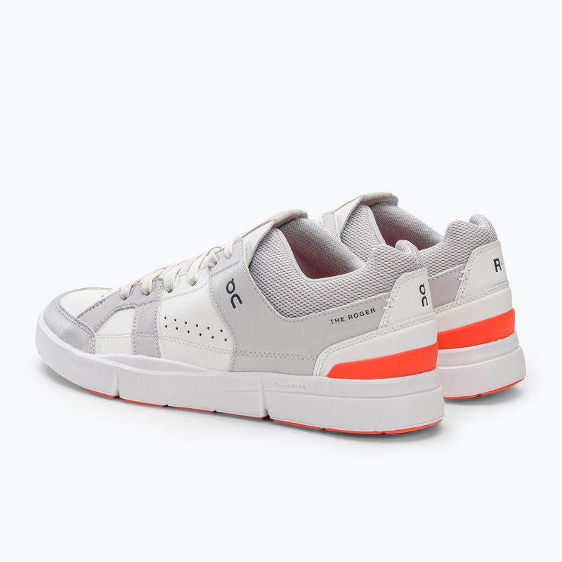 Pantofi de sport pentru bărbați ON The Roger Clubhouse Frost/Flame alb 4898507 3