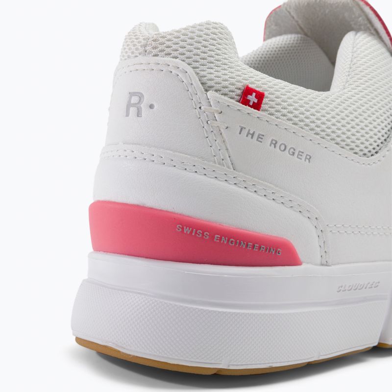 Pantofi de sport pentru femei ON The Roger Clubhouse White/Rosewood 4898505 9
