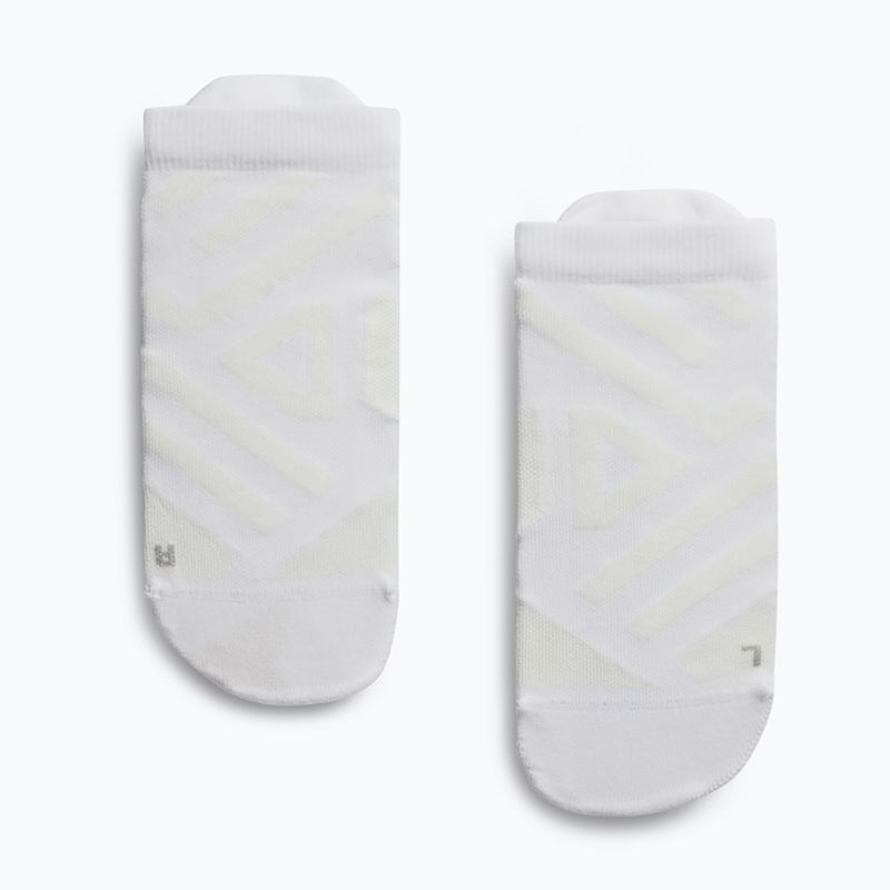 Șosete de alergat pentru femei On Performance Low white/ivory