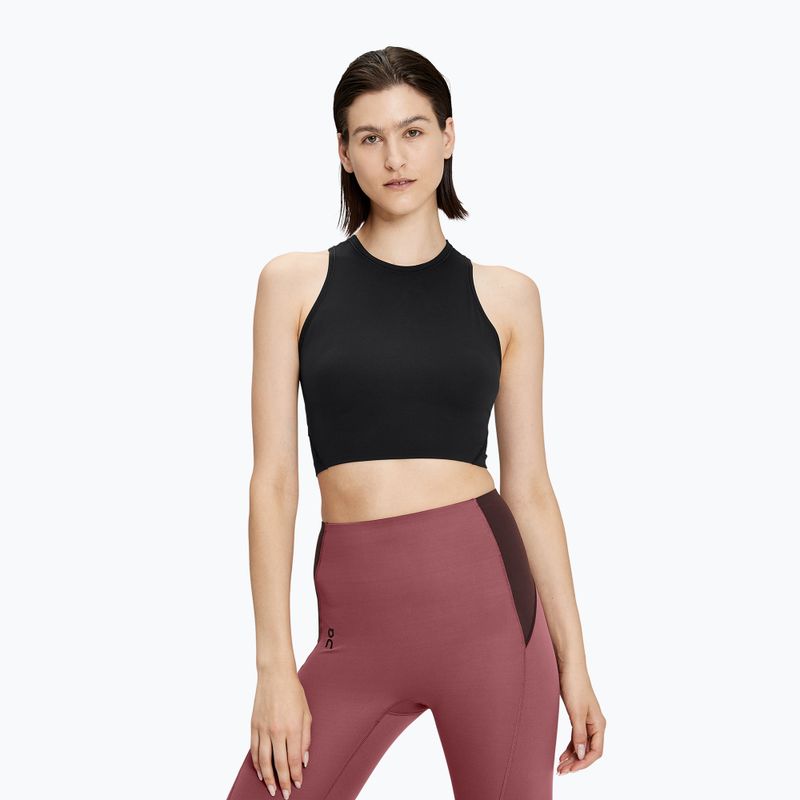 Tricou pentru femei On Running Movement Crop black