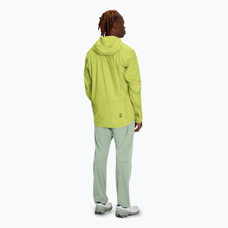 Geacă de alergare pentru bărbați  On Running Waterproof Anorak zest 3