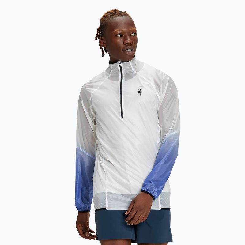 Geacă de alergare pentru bărbați On Zero undyed-white /cobalt