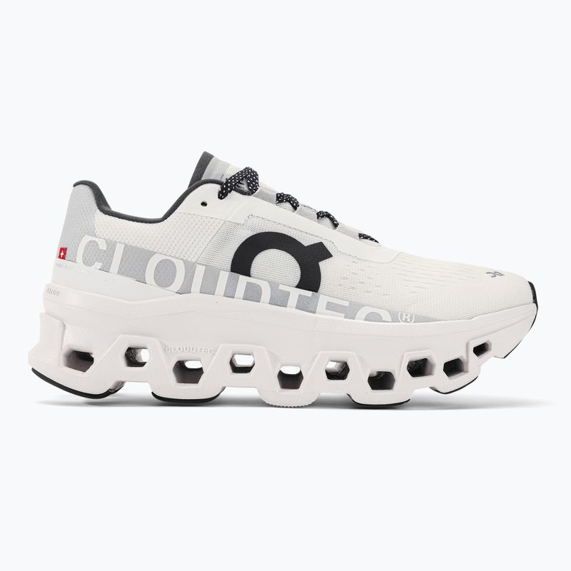 Pantofi de alergare pentru femei On Cloudmonster undyed alb / alb 2