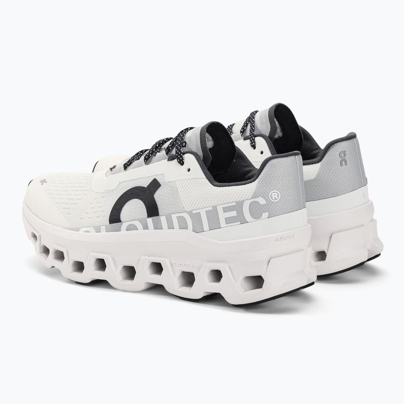 Pantofi de alergare pentru femei On Cloudmonster undyed alb / alb 4