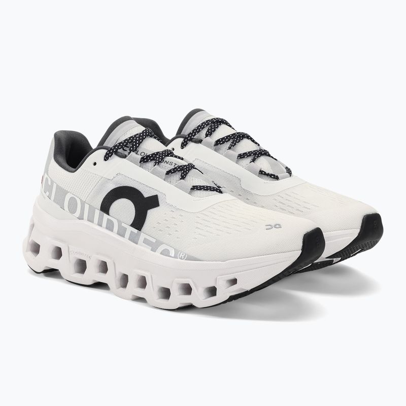 Pantofi de alergare pentru femei On Cloudmonster undyed alb / alb 5