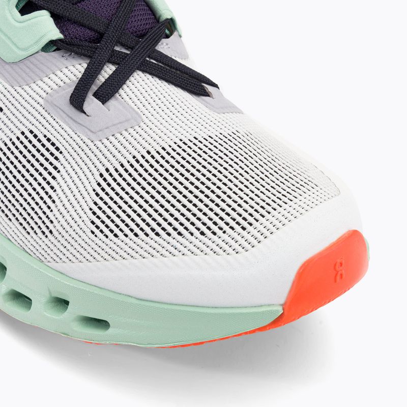 Încălțăminte de alergat pentru femei On Cloudstratus undyeu-white/creek 9