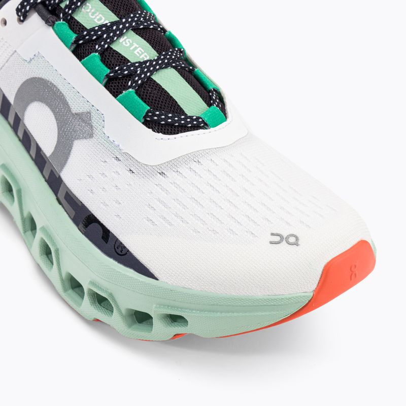 Pantofi de alergare pentru femei On Cloudmonster alb 6198241 9