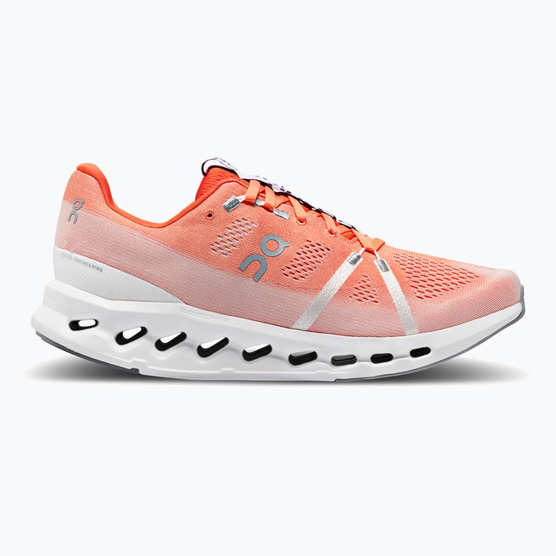 Încălțăminte de alergat pentru bărbați On Cloudsurfer flame/white 9