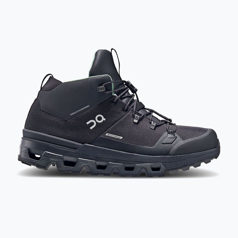 Pantofi de trekking pentru femei On Cloudtrax Waterproof negru 3WD10880553 12