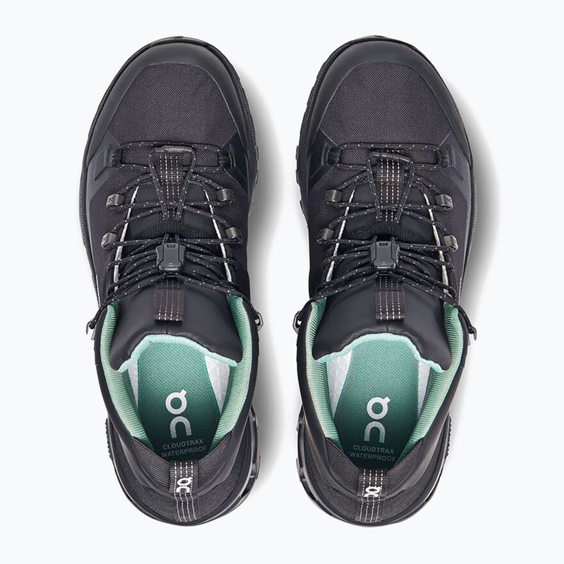 Pantofi de trekking pentru femei On Cloudtrax Waterproof negru 3WD10880553 16