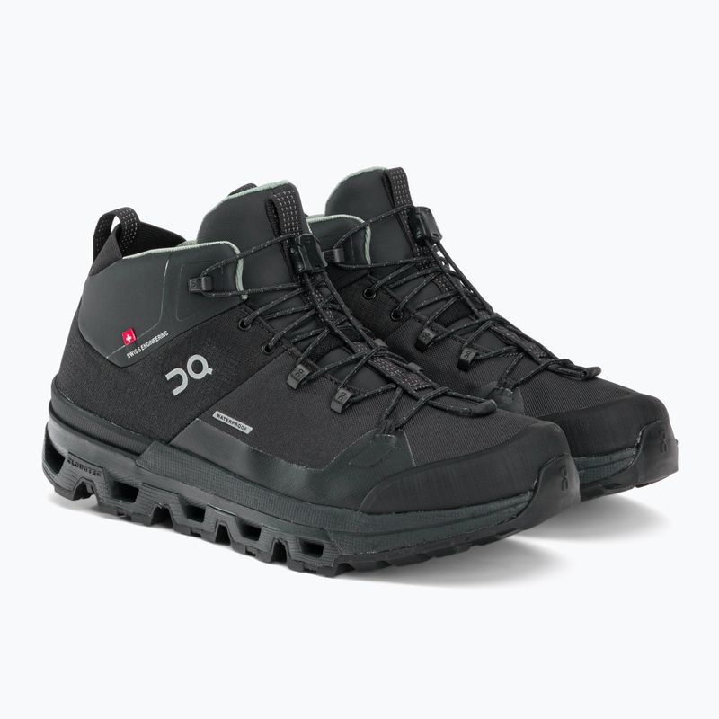 Pantofi de trekking pentru femei On Cloudtrax Waterproof negru 3WD10880553 4
