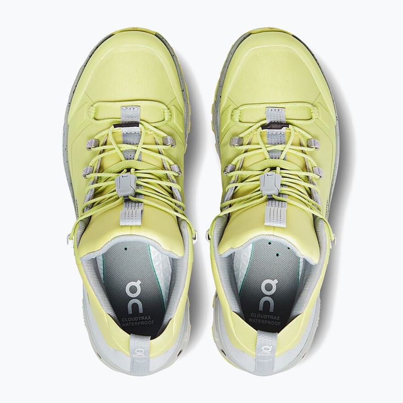 Pantofi de trekking pentru femei On Cloudtrax Waterproof galben 3WD10881099 15