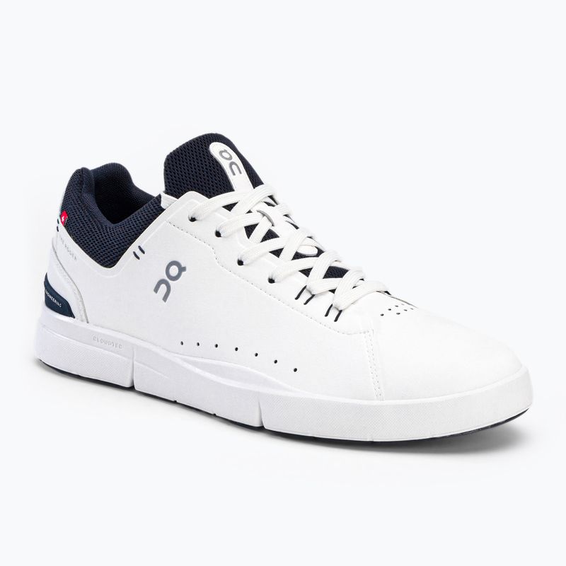 Pantofi de alergare pentru bărbați ON The Roger Advantage White/Midnight 4899457