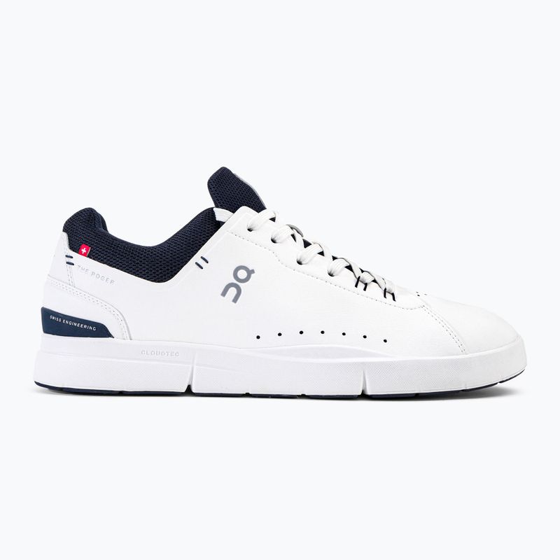 Pantofi de alergare pentru bărbați ON The Roger Advantage White/Midnight 4899457 2