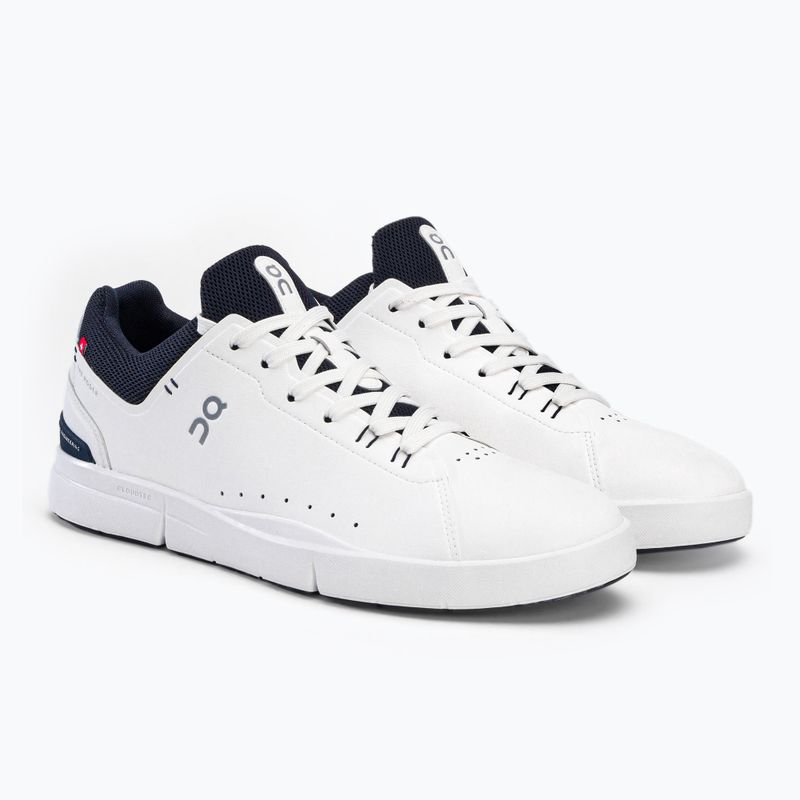 Pantofi de alergare pentru bărbați ON The Roger Advantage White/Midnight 4899457 5