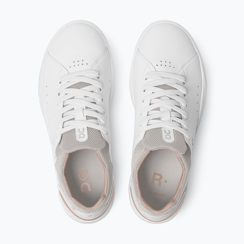 Pantofi de sport pentru femei ON The Roger Advantage White/Rose 4899454 11