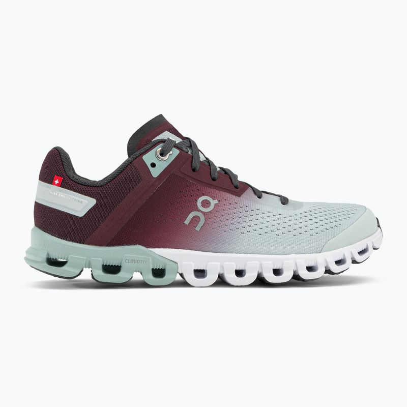 Pantofi de alergare pentru femei On Cloudflow gri maro 3599231 2