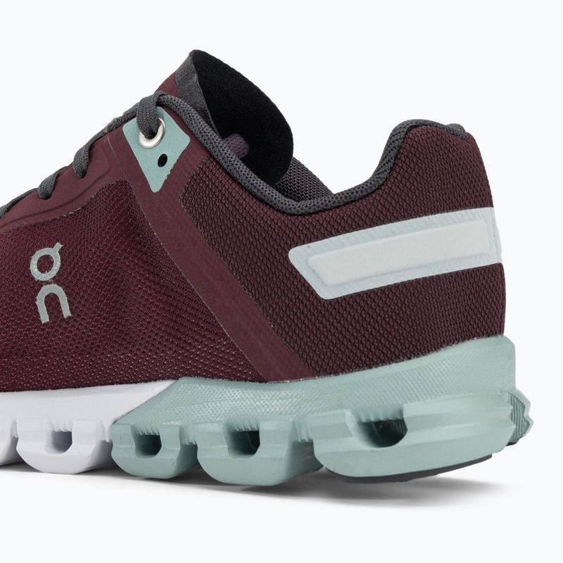 Pantofi de alergare pentru femei On Cloudflow gri maro 3599231 10