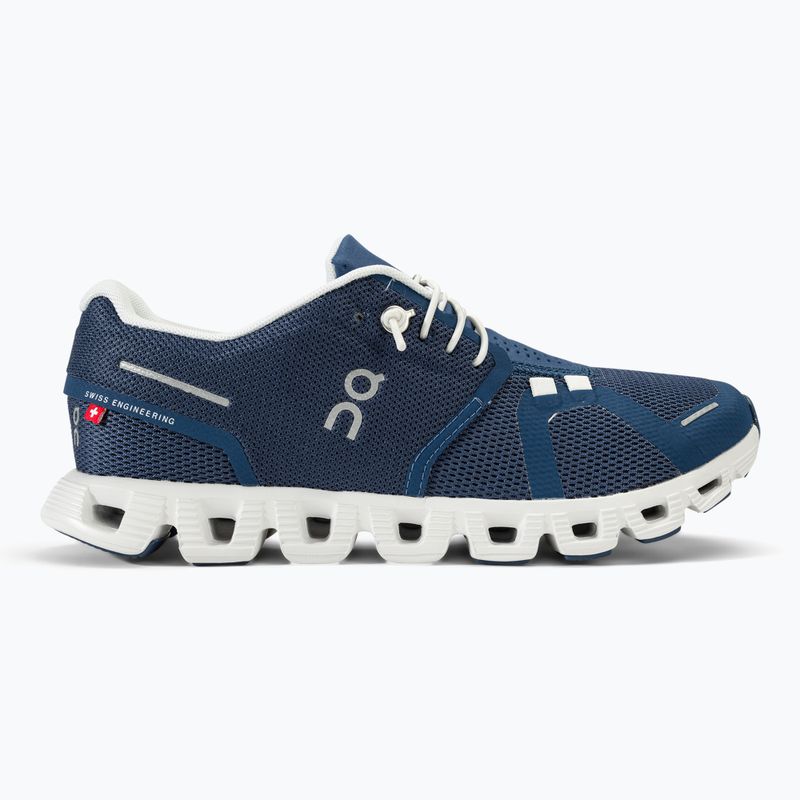 Încălțăminte de alergat pentru femei On Cloud 5 denim/white 2