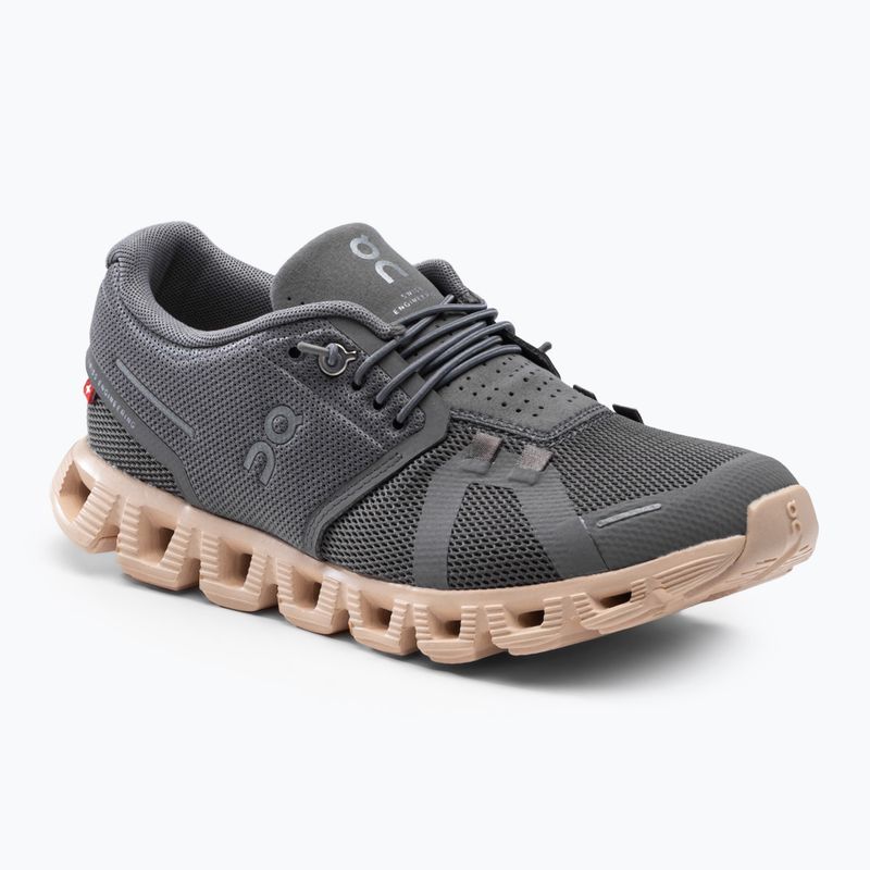 Pantofi de alergare pentru femei ON Cloud 5 gri 5998883