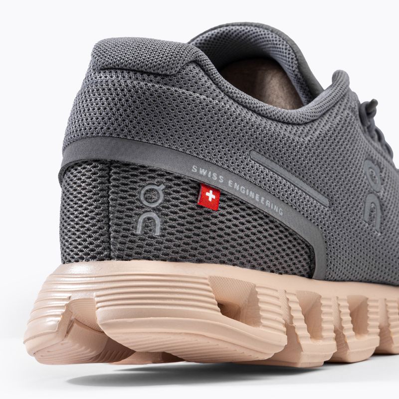 Pantofi de alergare pentru femei ON Cloud 5 gri 5998883 8