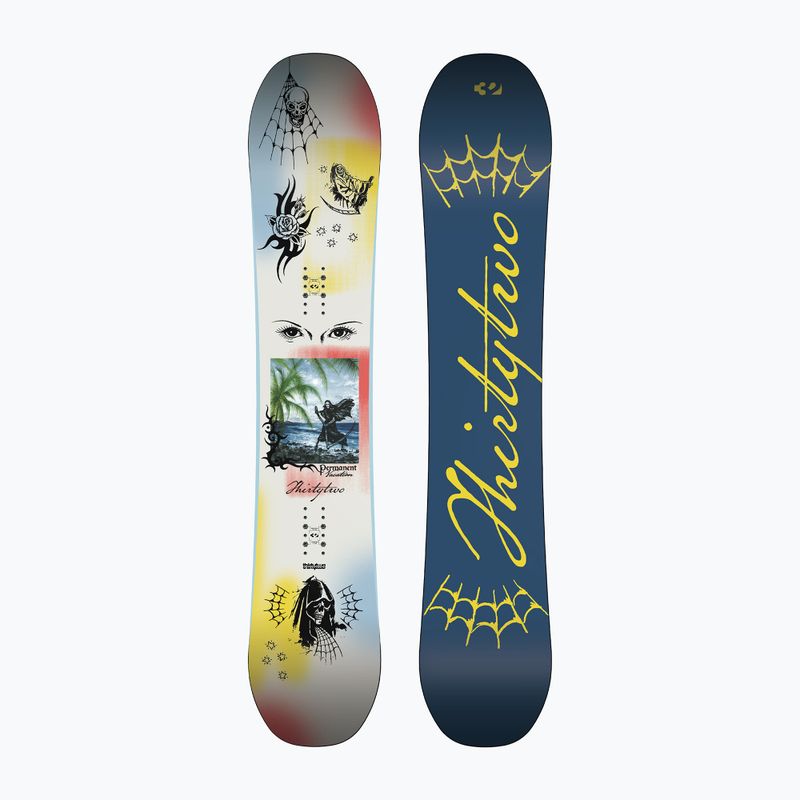 Placă de snowboard pentru bărbați ThirtyTwo Permanent Vacation white