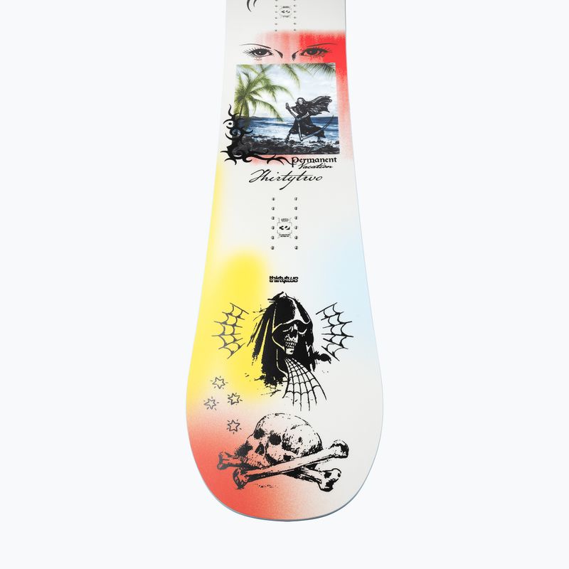 Placă de snowboard pentru bărbați ThirtyTwo Permanent Vacation white 5