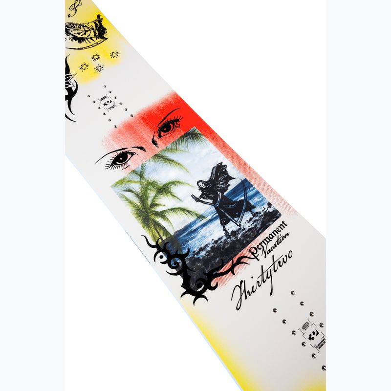Placă de snowboard pentru bărbați ThirtyTwo Permanent Vacation white 7