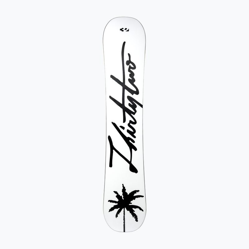 Placă de snowboard pentru bărbați ThirtyTwo Permanent Vacation Carbon black 3