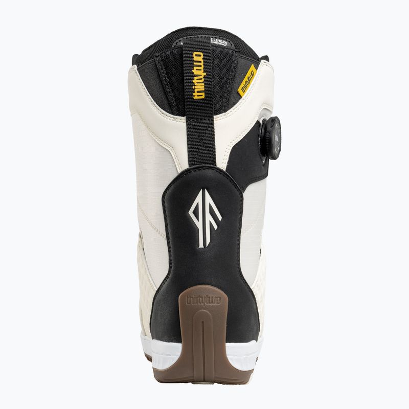 Încălțăminte de snowboard pentru bărbați ThirtyTwo Lashed Double Boa Fava white/black/yellow 3