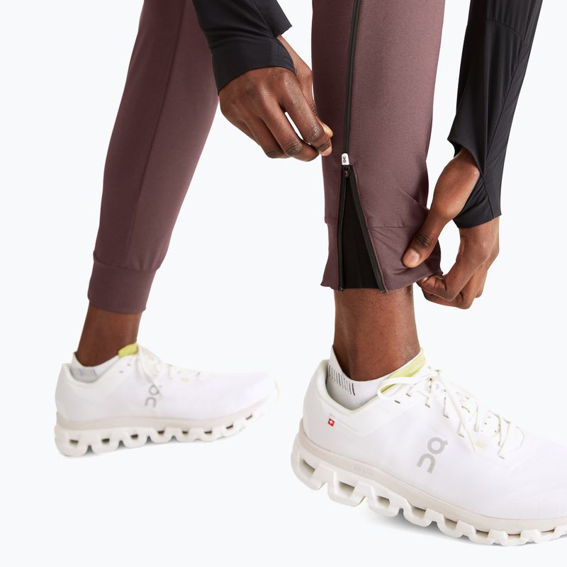 Pantaloni de alergat pentru femei On grape/black 5