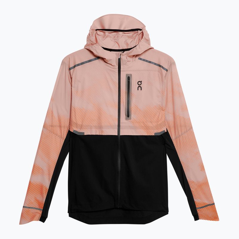 Geacă de alergat pentru bărbați On Running Weather Lumos woodrose/black 6