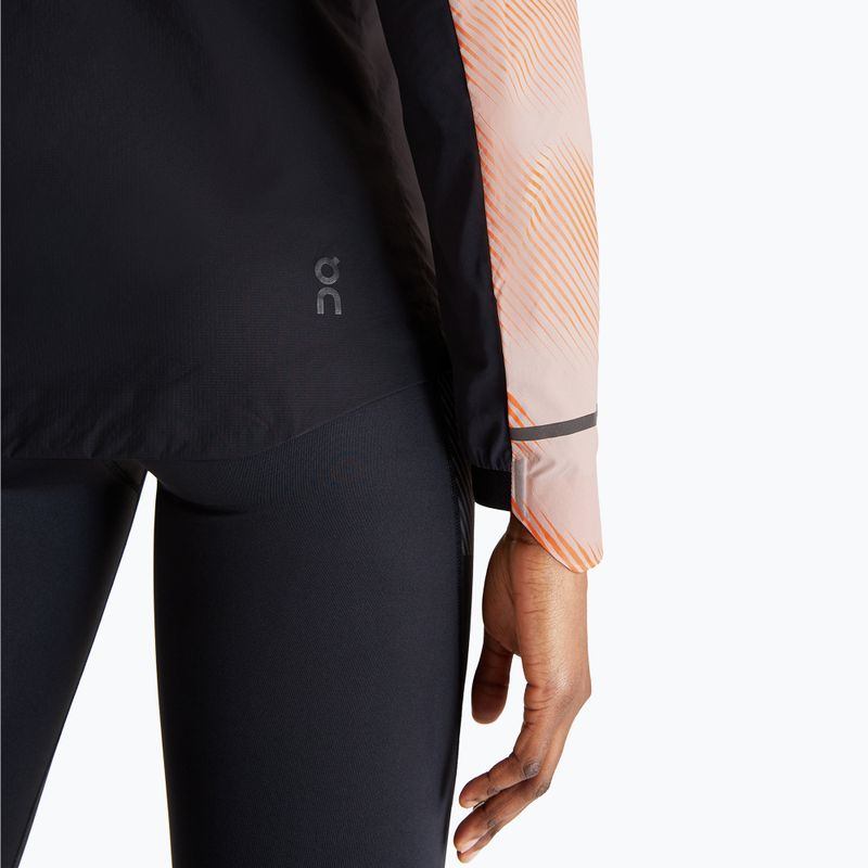 Geacă de alergat pentru femei On Running Weather Lumos woodrose/black 5