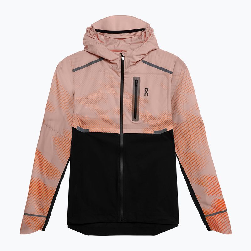 Geacă de alergat pentru femei On Running Weather Lumos woodrose/black 6