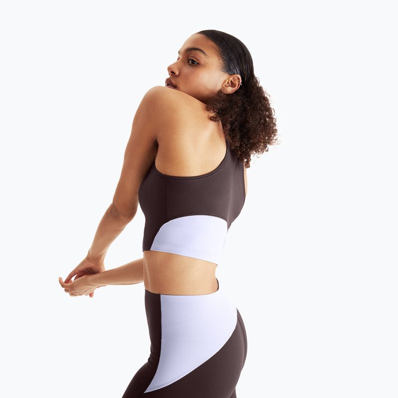 Tricou pentru femei On Movement Crop lavender 4