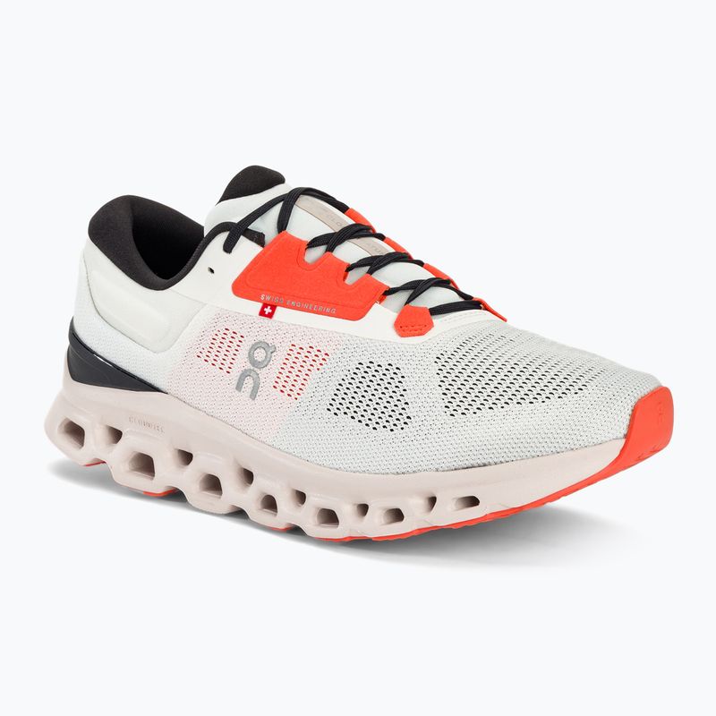 Încălțăminte de alergat pentru bărbați On Cloudstratus 3 undyed-white/sand