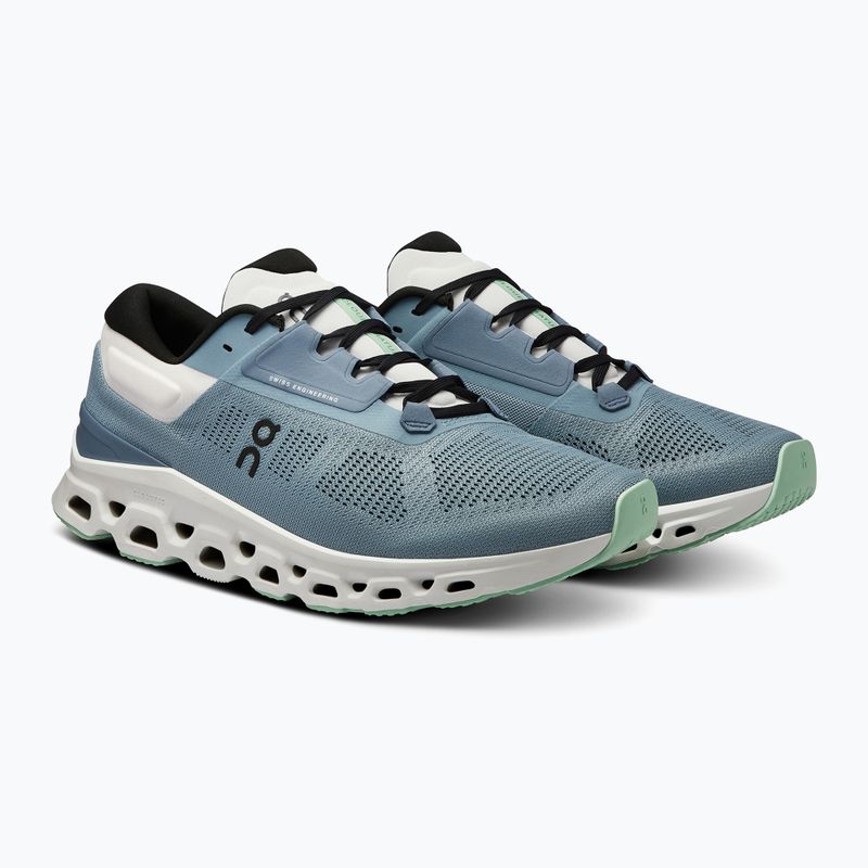 Încălțăminte de alergat pentru bărbați On Cloudstratus 3 wash/metal 10