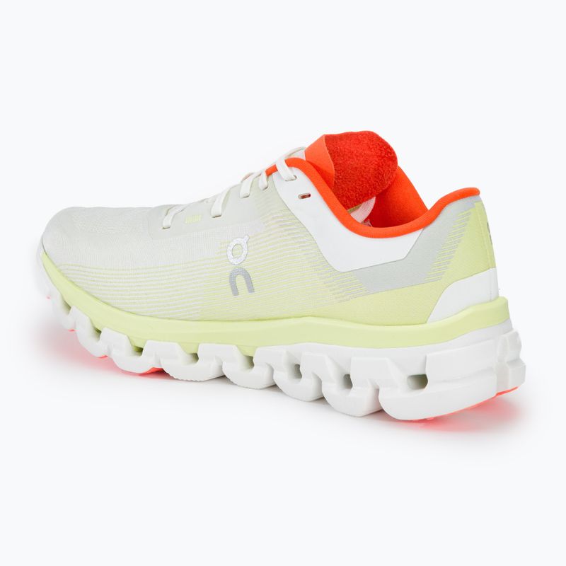 Încălțăminte de alergare pentru femei On Cloudflow 4 white/hay 3